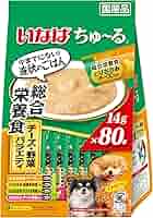 Amazon.co.jp: いなば ちゅ~る 総合栄養食 チーズ・野菜